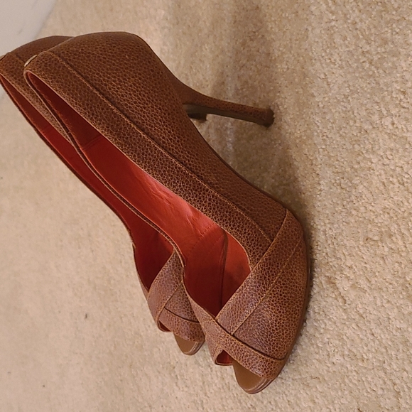 Ted Baker peep toe heels - Picture 4 of 5